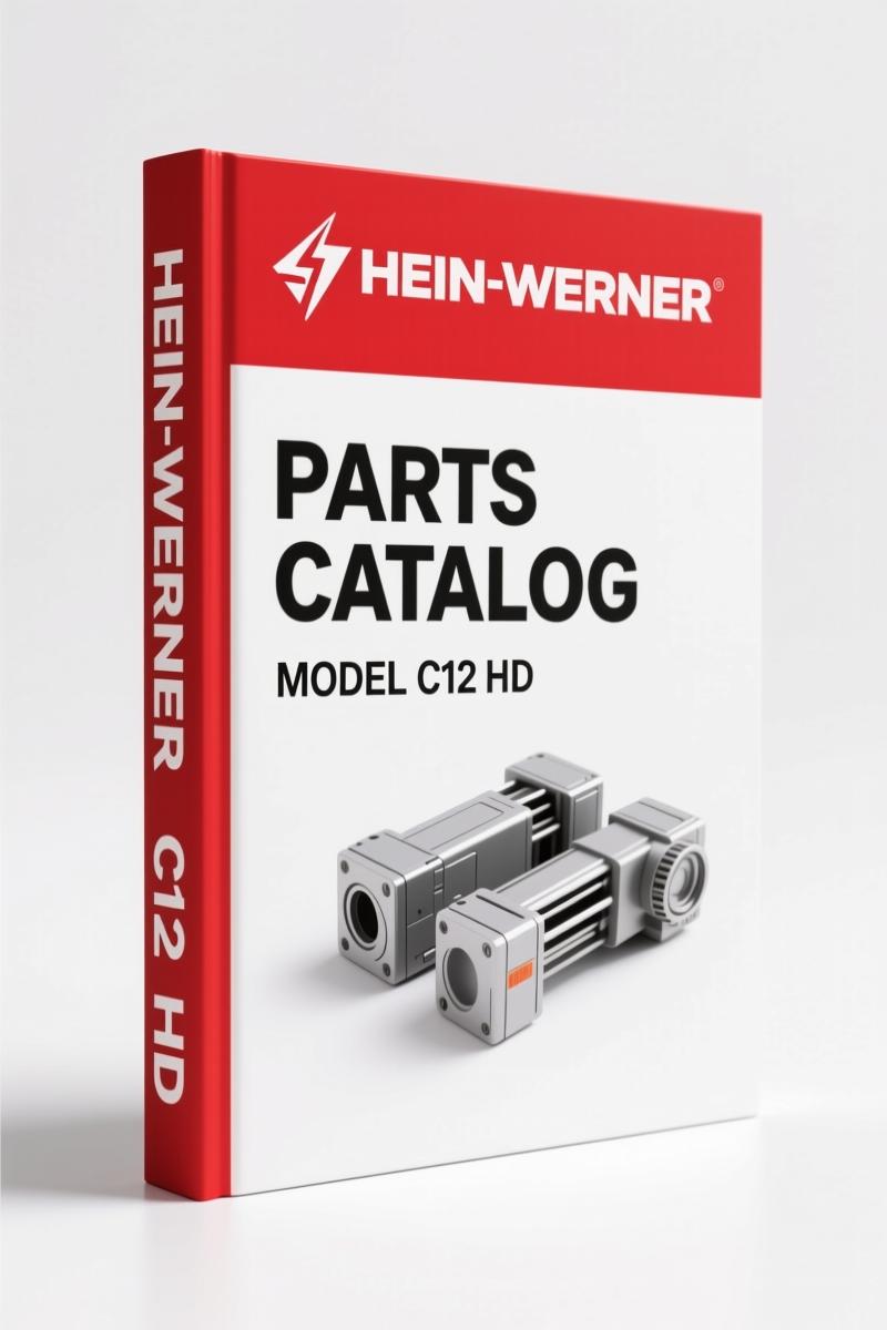 Hein-werner C12 HD Parts Catalog – OEM Parts Breakdown for Hydraulic Backhoes