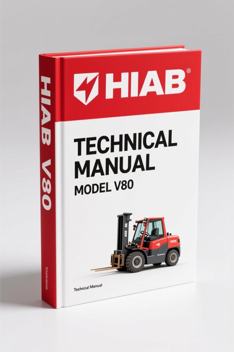 HIAB V50, V90, 91M, V80 Technical Manual – 186 Pages