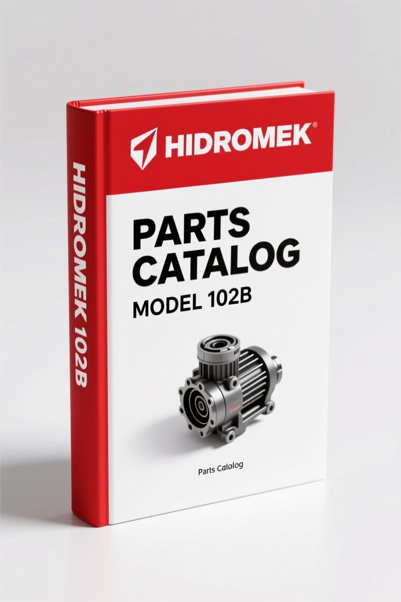 Hidromek 102B 2005 Parts Catalog – 641 Pages of OEM Part Numbers