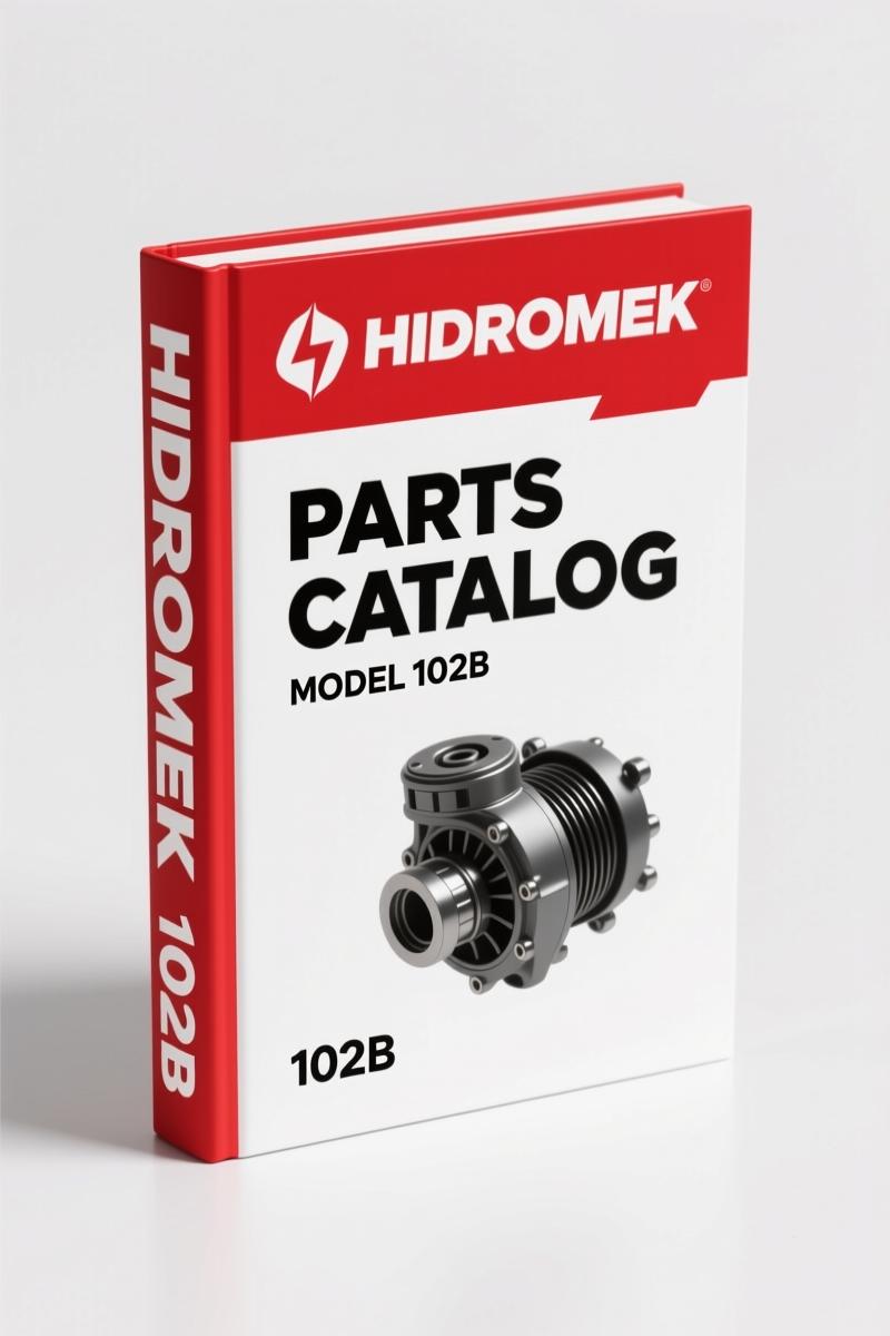 Hidromek 102B 2006 Parts Catalog – 772 Pages of OEM Part Numbers