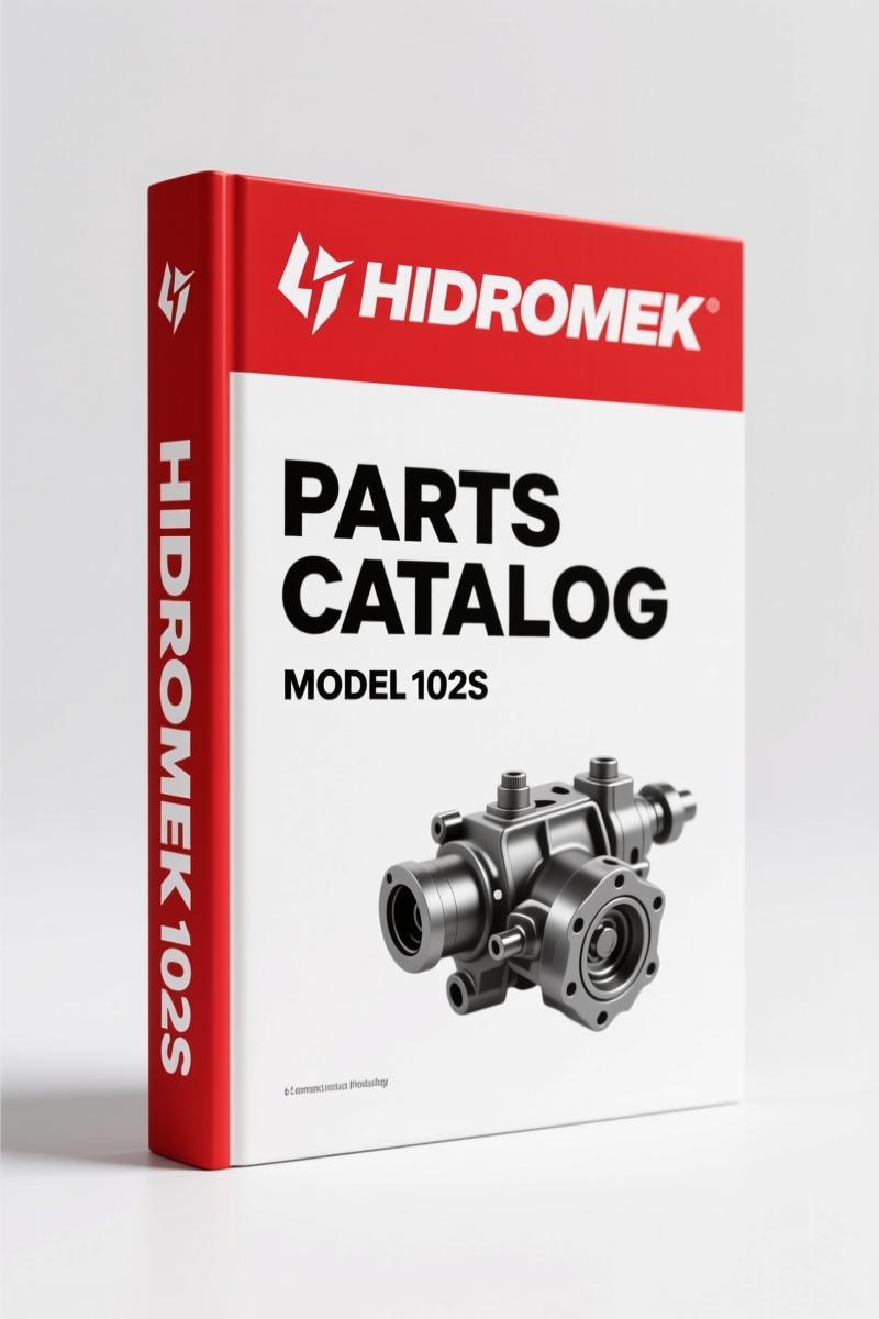 Hidromek 102s 2005 Parts Catalog – 652 Pages OEM Exploded Views