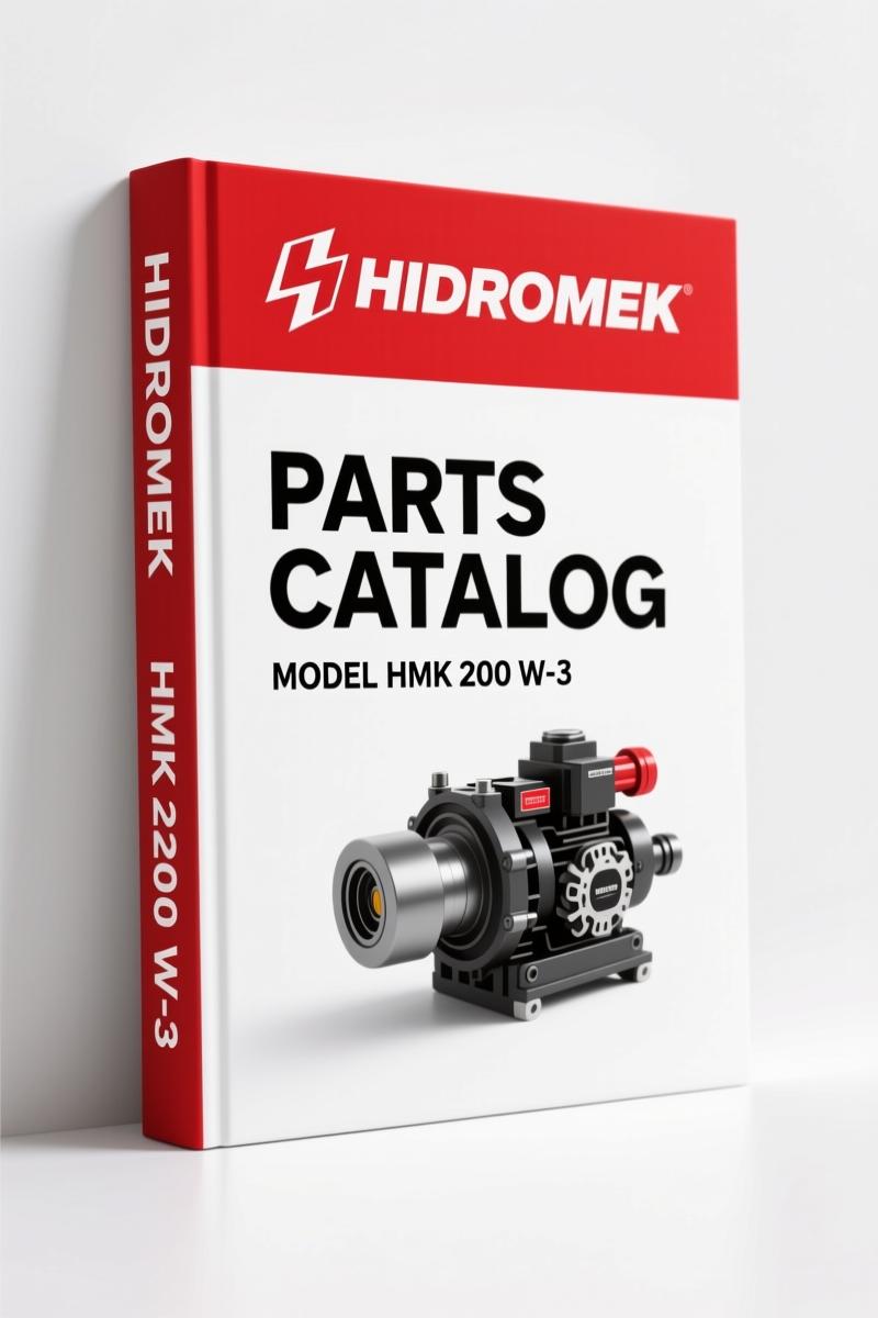 Hidromek HMK 200 W-3 2010 Parts Catalog – 495 Pages of OEM Specs