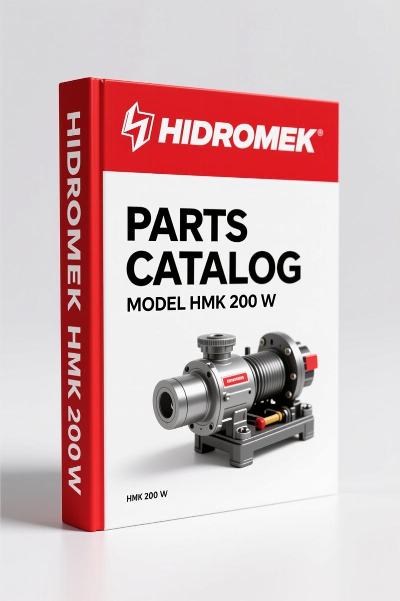 Hidromek HMK 200 W 2005 Parts Catalog – 429 Pages OEM