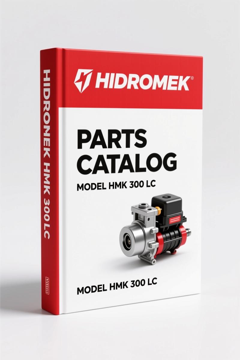 Hidromek HMK 300 LC 2007 Parts Catalog – 361 Pages OEM Specs