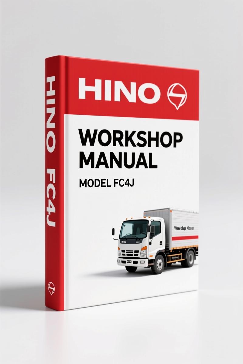 Hino FC4J Workshop Manual – 646-Page OEM Service Document