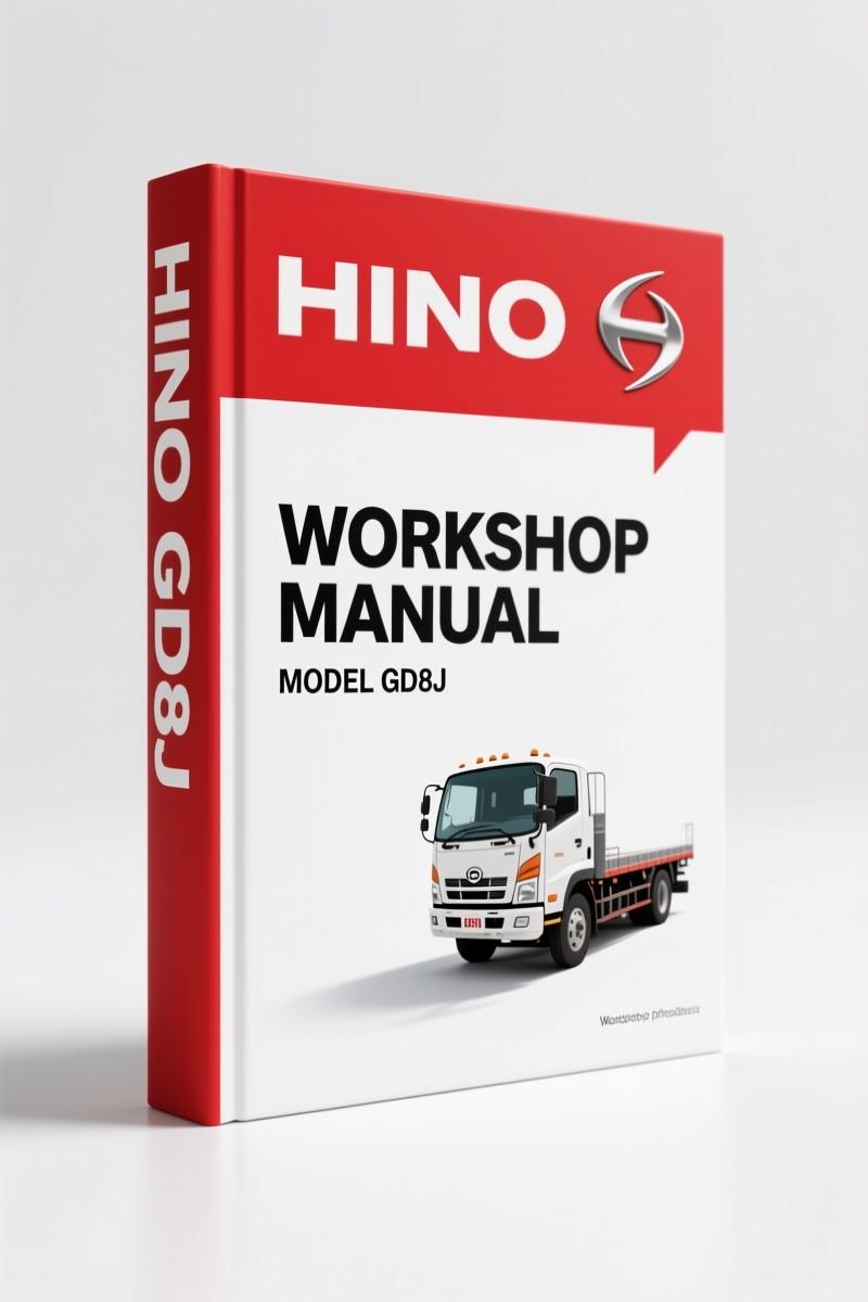 Hino FC6J, FC9J, FD8J, GD8J, FG8J Workshop Manual – 382 Pages