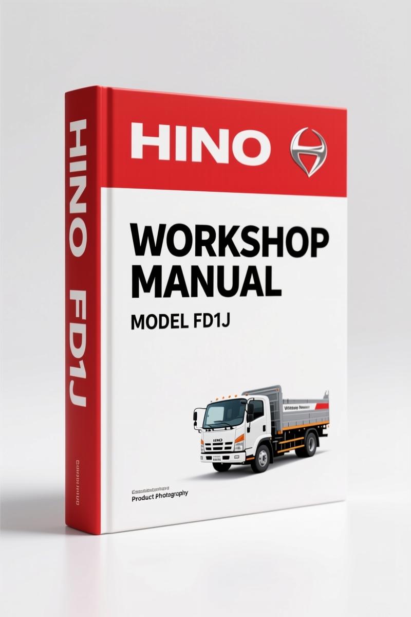 Hino FD1J to FM1J Workshop Manual — 1223-Page OEM Service Documentation