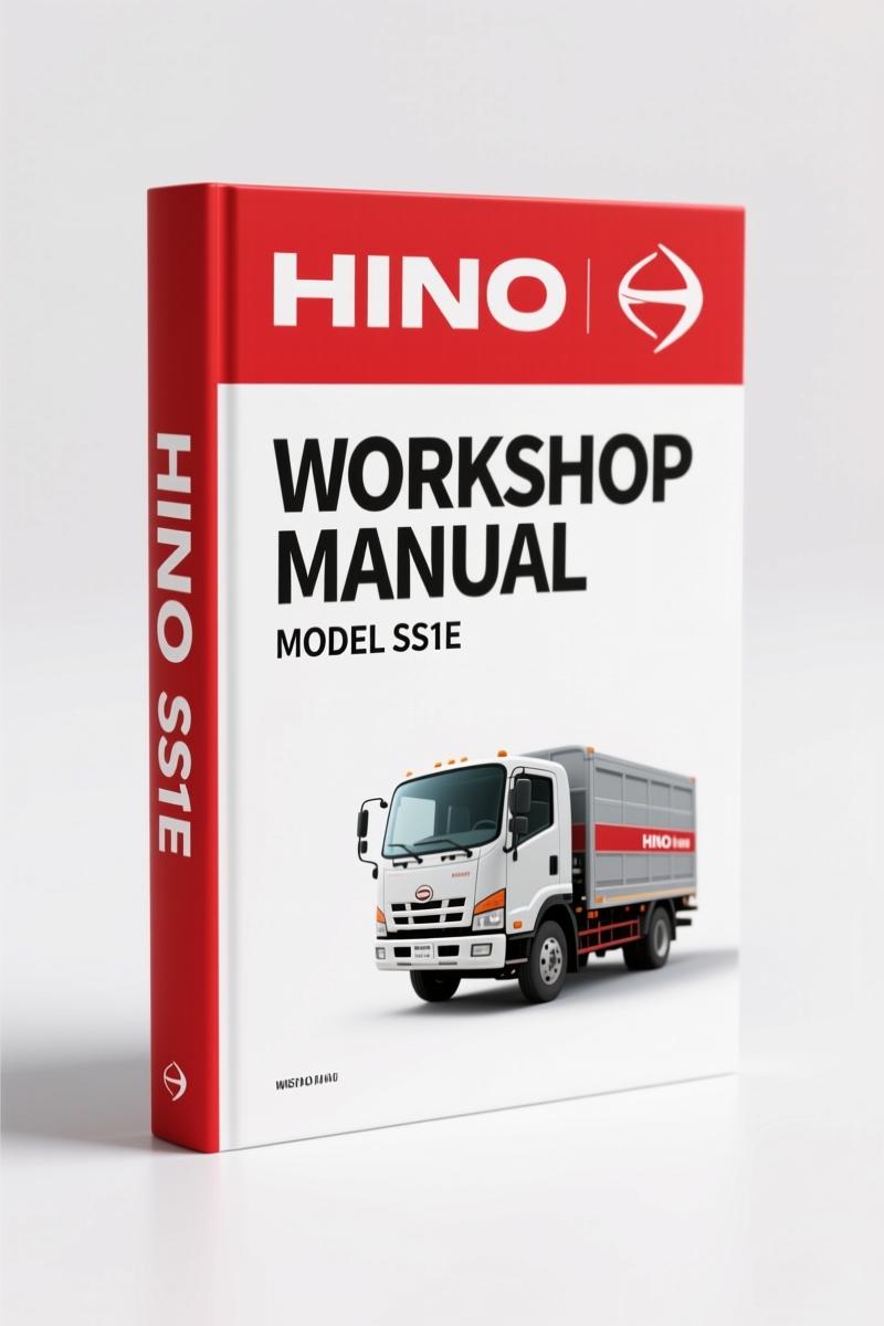 Hino FR1E, FS1E, FY1E, SH1E, SS1E Workshop Manual – 482-Page OEM Service Document