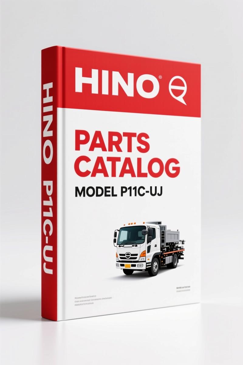 Hino P11C-UH, P11C-UJ, P11C-UK, P11C-UL, P11C-UR Parts Catalog – 108 Pages
