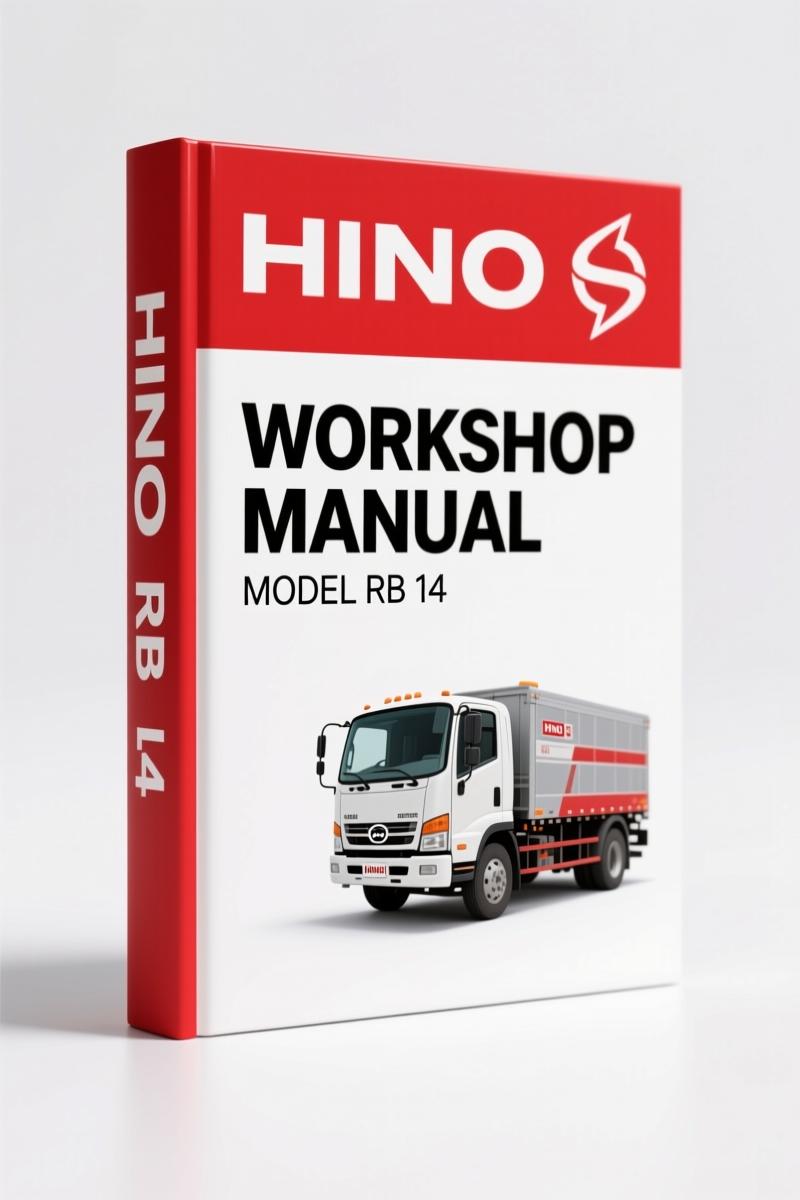 Hino RB 14 Workshop Manual – 266-Page OEM Service Document