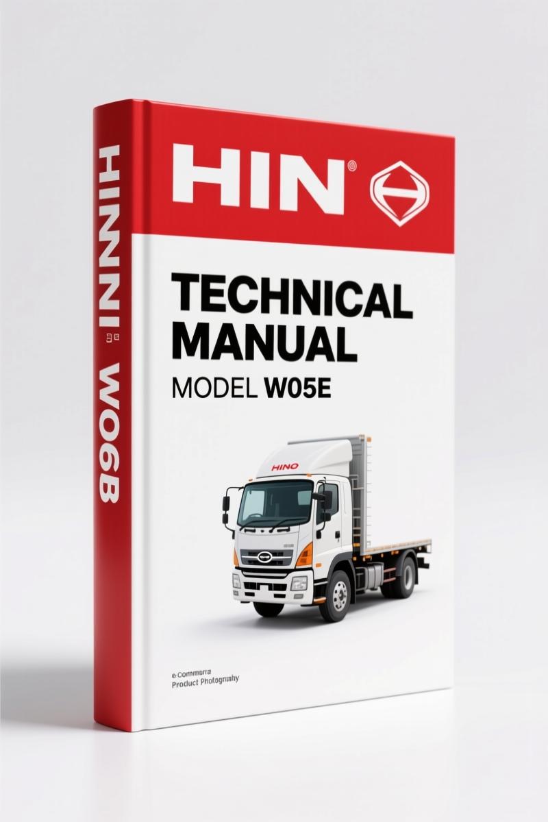Hino W04D, W06E Technical Manual – 61-Page OEM Specs