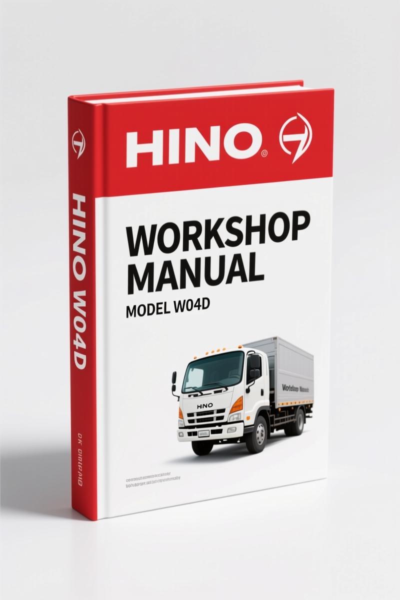 Hino W04D Workshop Manual – 205-Page OEM Engine Service Document