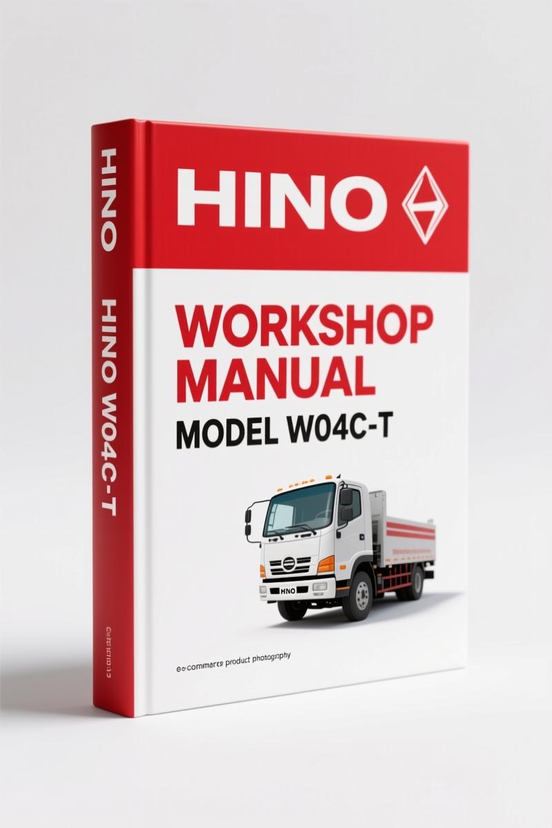 Hino W04D, W04C-T, W04C-TI Workshop Manual – 216 Pages OEM