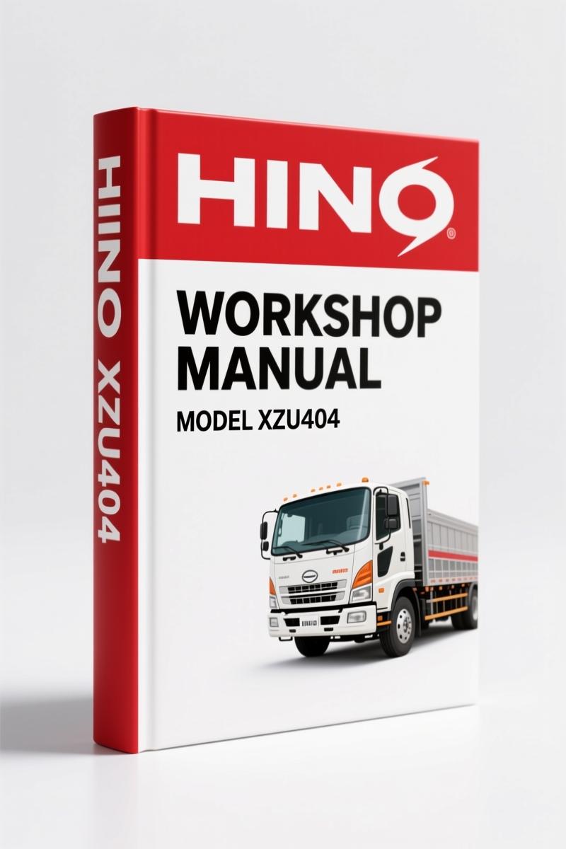 Hino WU300, 340, 410, XZU404, XZU412 Workshop Manual – 3562 Pages