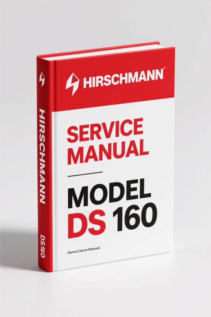 Hirschmann DS 160 2006 Service Manual – OEM LMI Diagnostics