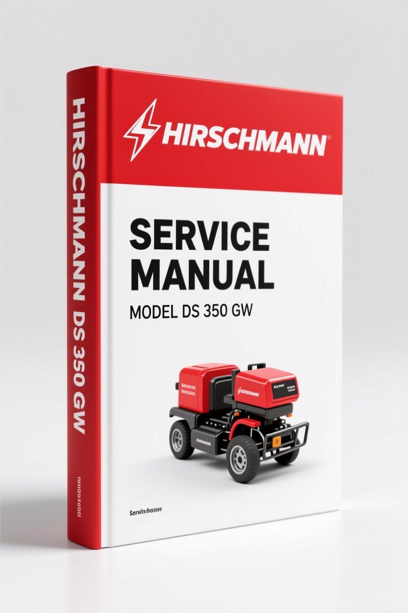 Hirschmann DS 350 GW, DS350G 2005 Service Manual – OEM LMI Specs