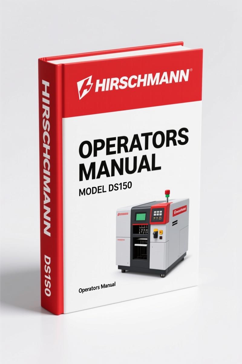 Hirschmann DS150 2000 Operators Manual – OEM Crane LMI Documentation