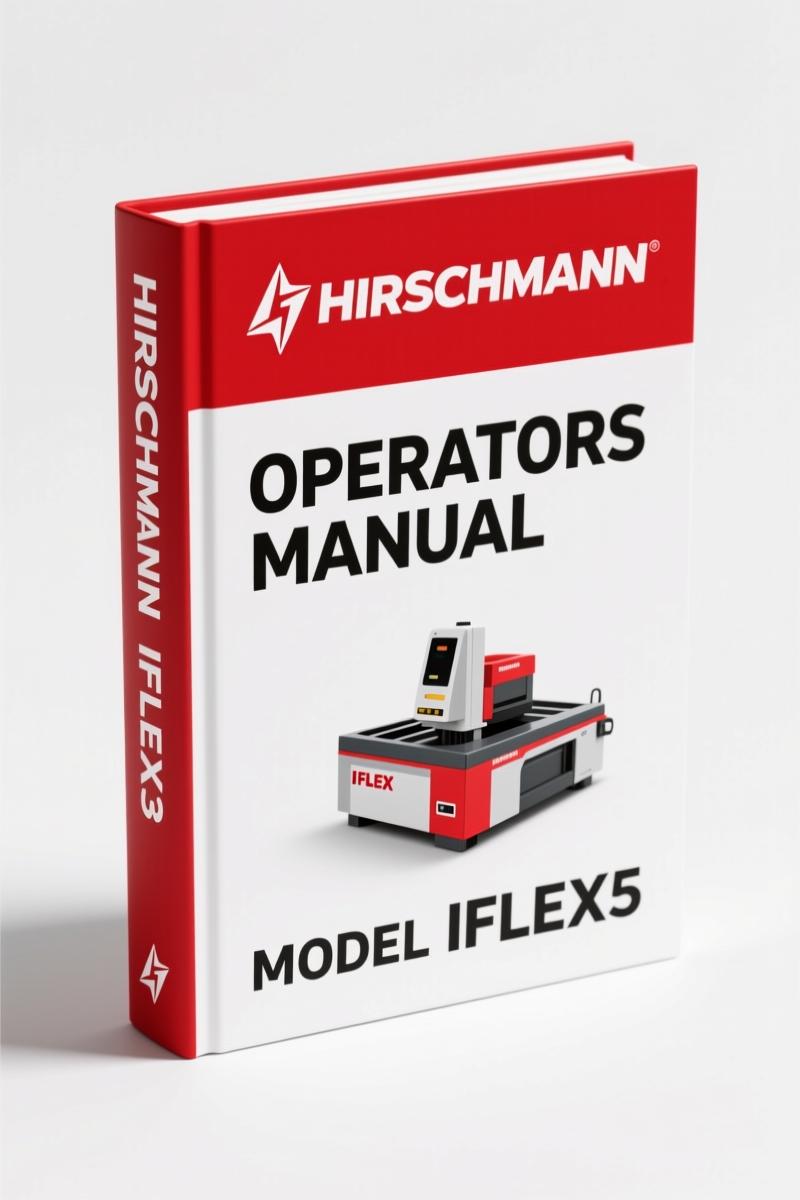 Hirschmann PAT DS 350, IFLEX5 2008 Operators Manual - OEM Specs