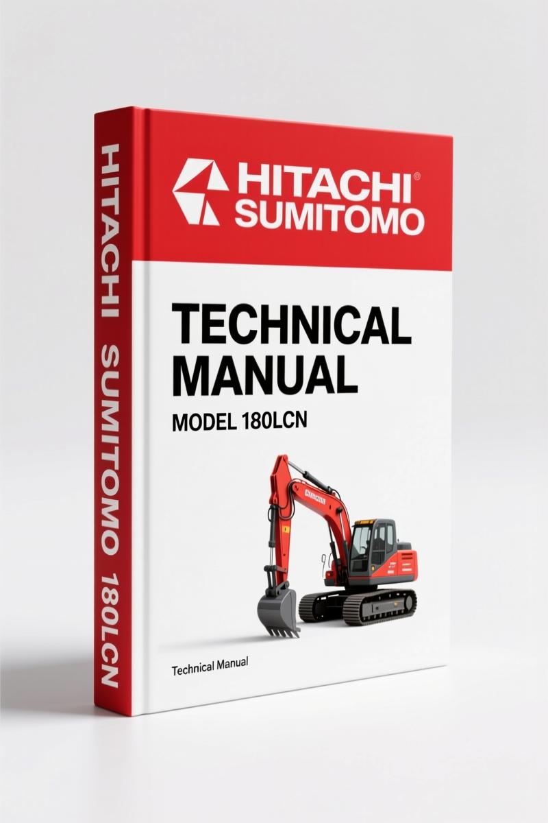 Hitachi Sumitomo 160LC 180LC 180LCN Technical Manual – Operational Principle