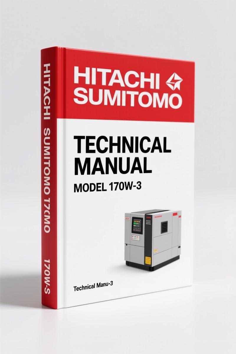 Hitachi Sumitomo 170W-3 190W-3 2007 Technical Manual – 530 Pages