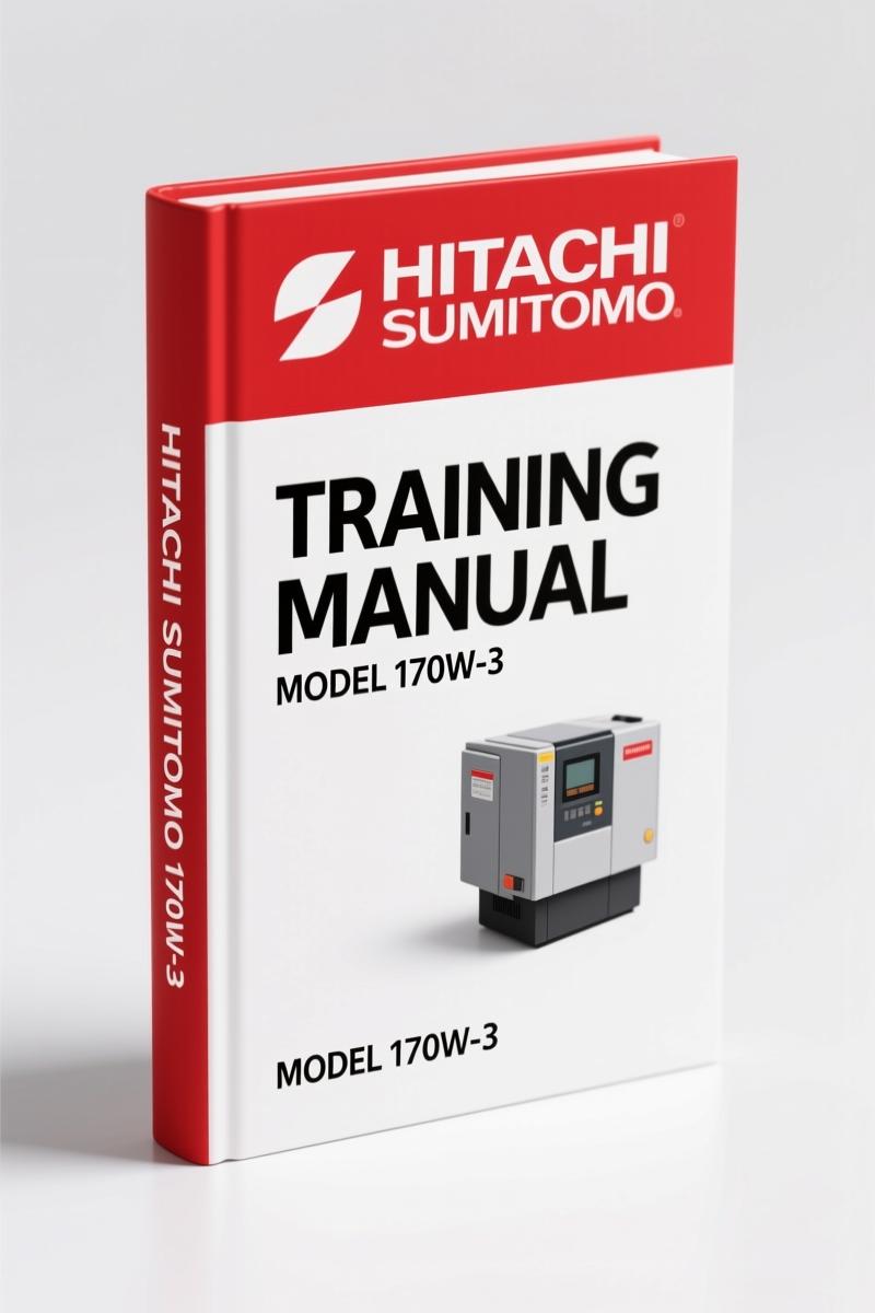 Hitachi Sumitomo 170W-3/190W-3 Training Manual – 483 Pages Factory Docs