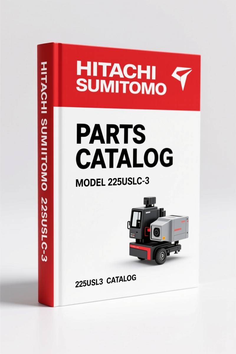 Hitachi Sumitomo 225US-3, 225USLC-3 Parts Catalog - 156 Pages
