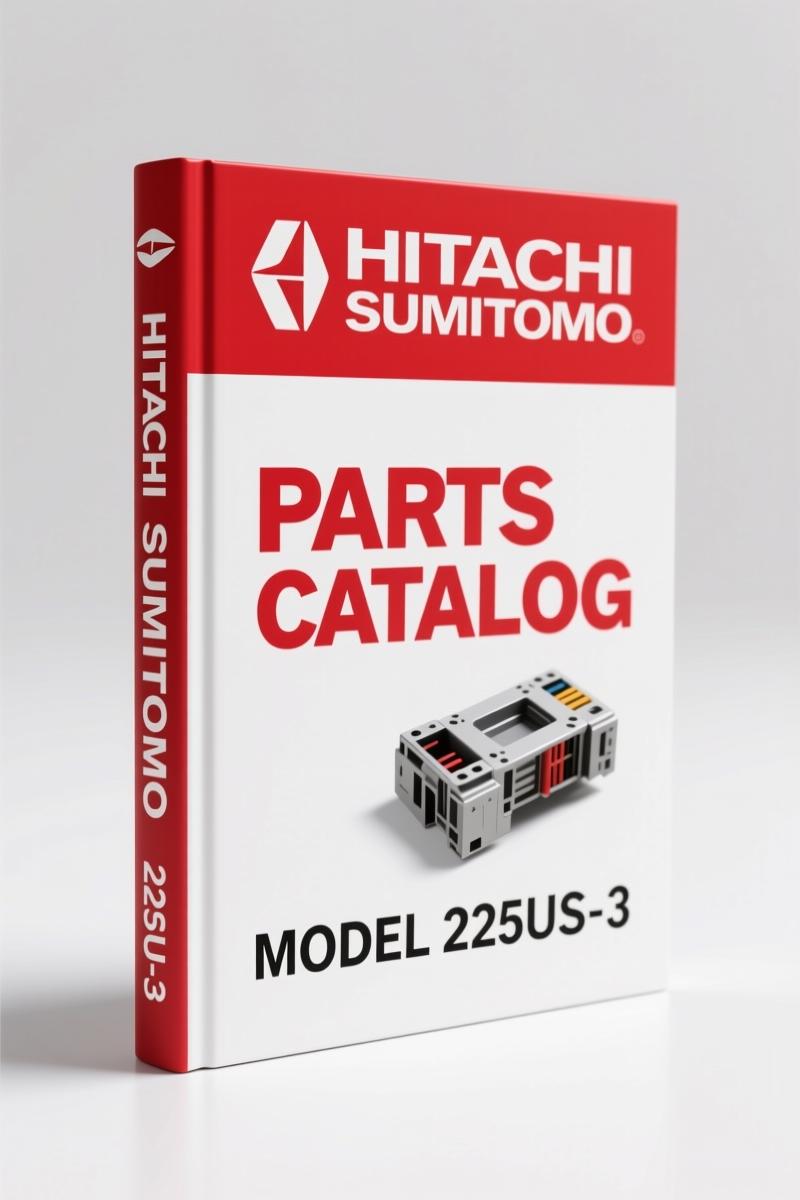 Hitachi Sumitomo 225US-3 225USLC-3 Parts Catalog – 625 Pages