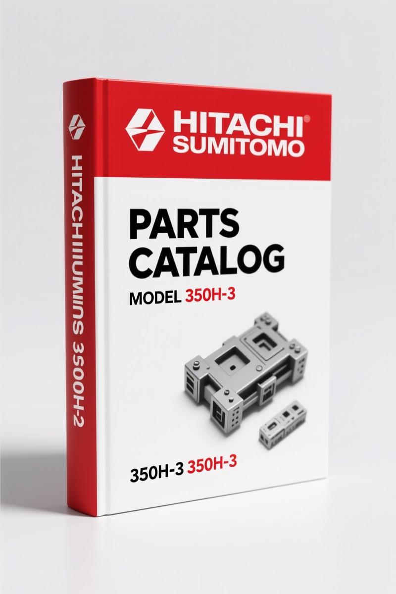 Hitachi Sumitomo 330-3 330LC-3 350H-3 350LC-3 350LCN-3 Parts Catalog 106 Pages
