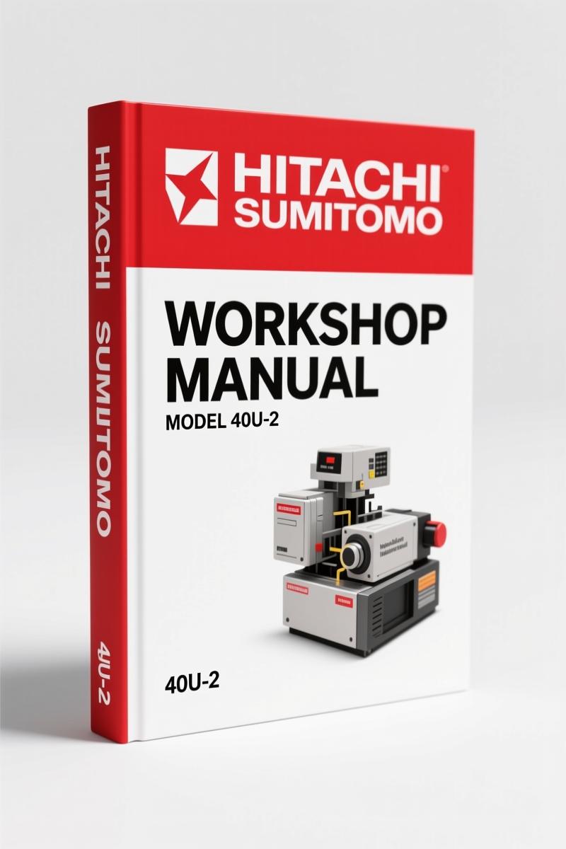 Hitachi Sumitomo 40U-2, 50U-2 Workshop Manual – 564 Pages of OEM Specs
