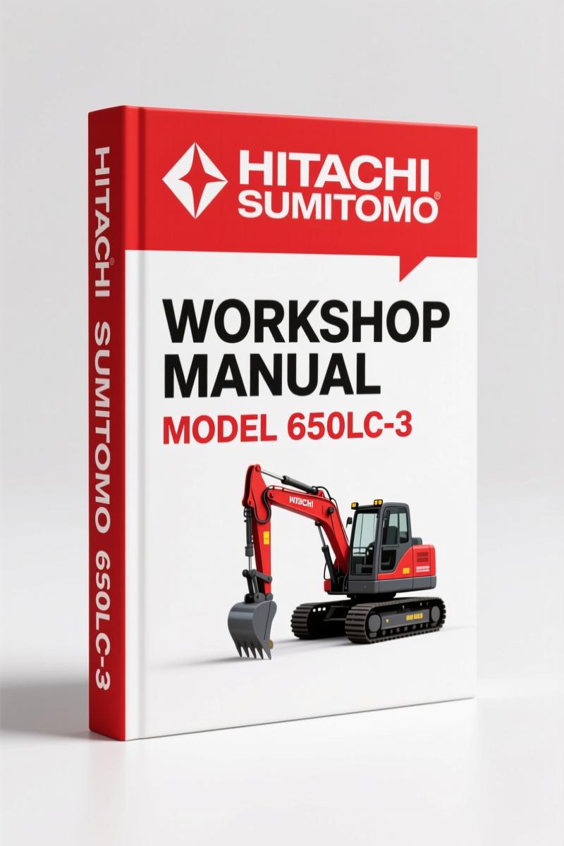 Hitachi Sumitomo 650LC-3, 670LCH-3 Workshop Manual – 560 Pages of OEM Specs