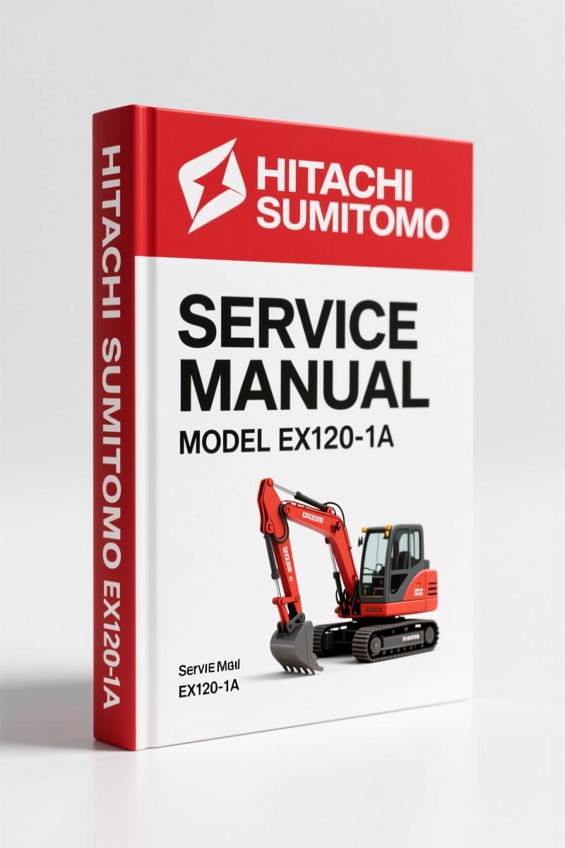 Hitachi Sumitomo EX120-1A Service Manual – 984 Pages
