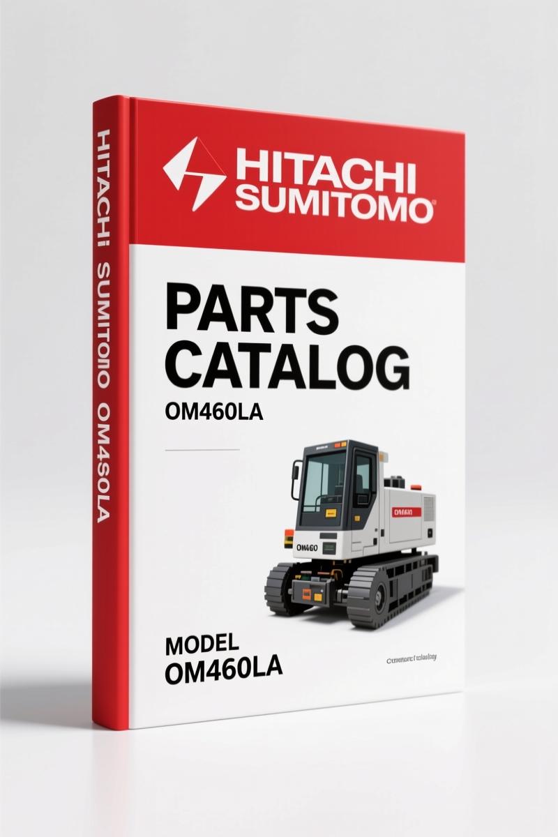 Hitachi Sumitomo OM460LA Parts Catalog – 62 Pages OEM Exploded Views