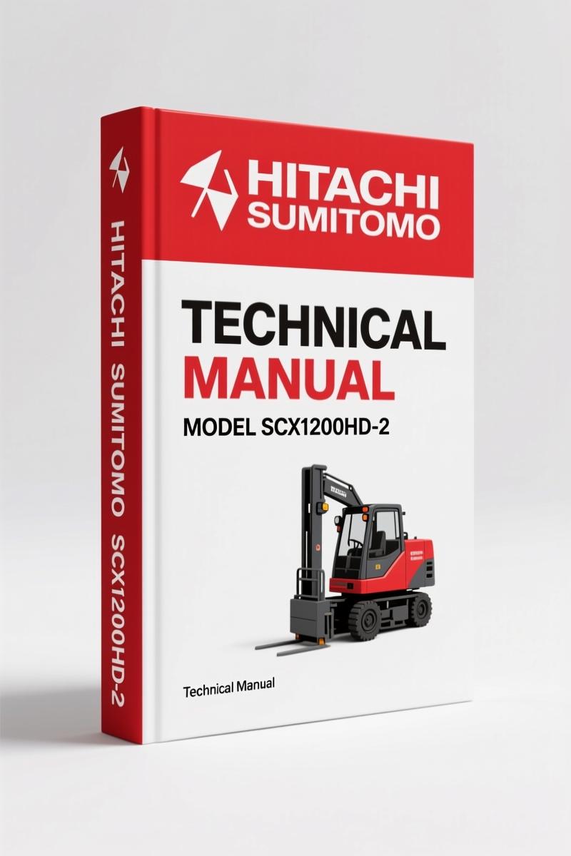 Hitachi Sumitomo SCX1200HD-2 Technical Manual – Factory Specs