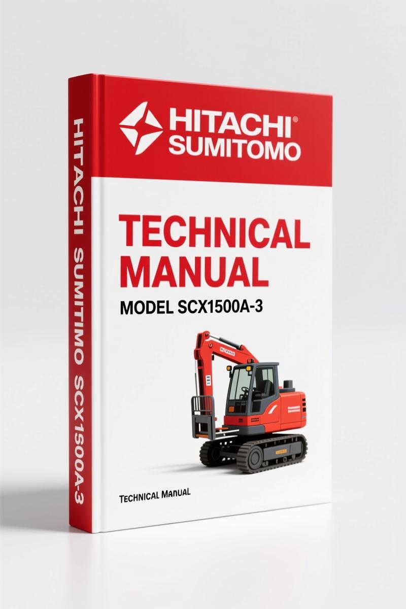 Hitachi Sumitomo SCX1500A-3 Technical Manual – Factory Lifting Capacity Data