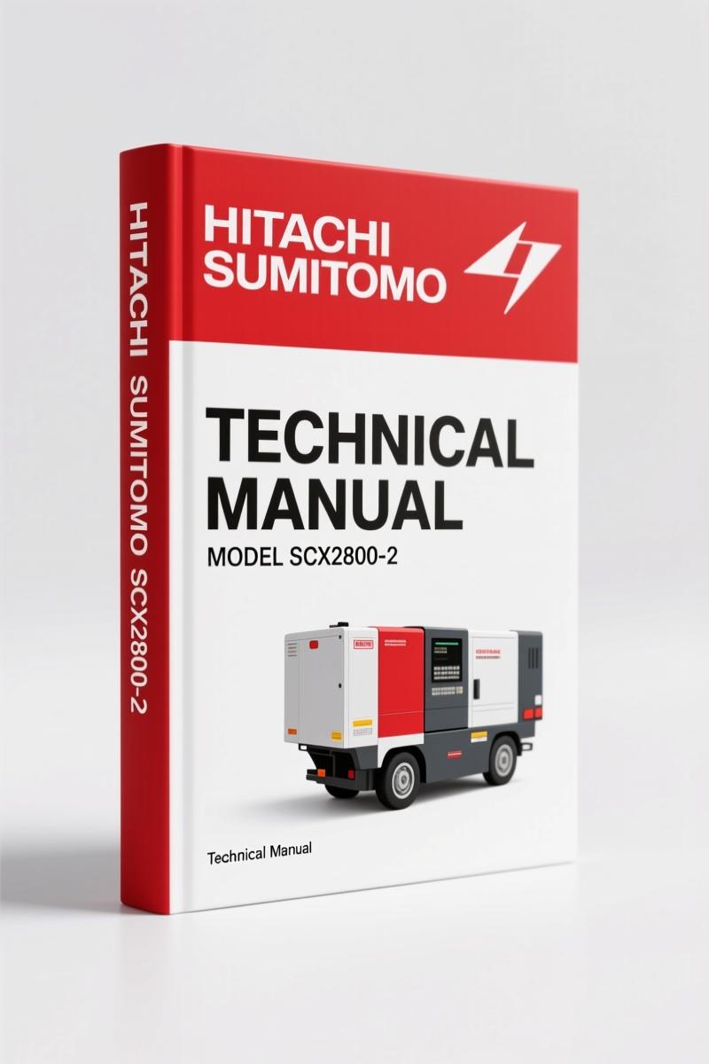 Hitachi Sumitomo SCX2800-2 Technical Manual – 36 Pages