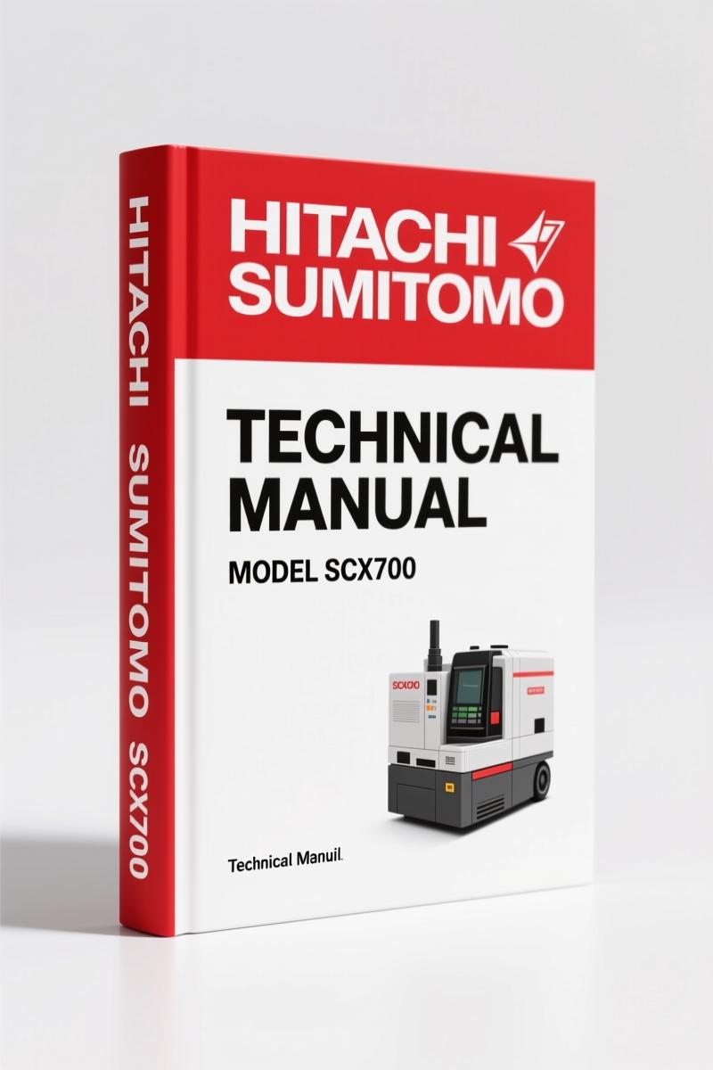 Hitachi Sumitomo SCX700 Technical Manual – OEM Crane Specs & Load Charts