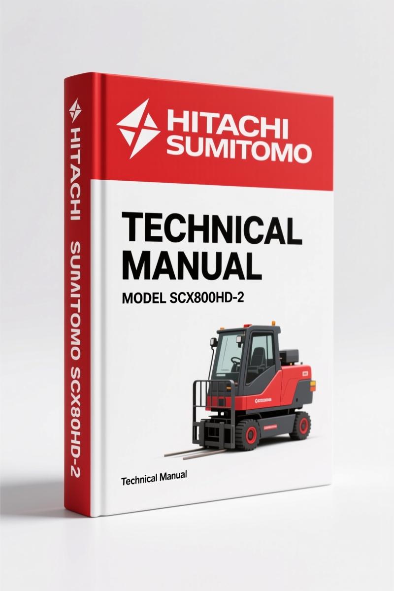 Hitachi Sumitomo SCX800HD-2 Technical Manual – Factory Specs & OEM Data
