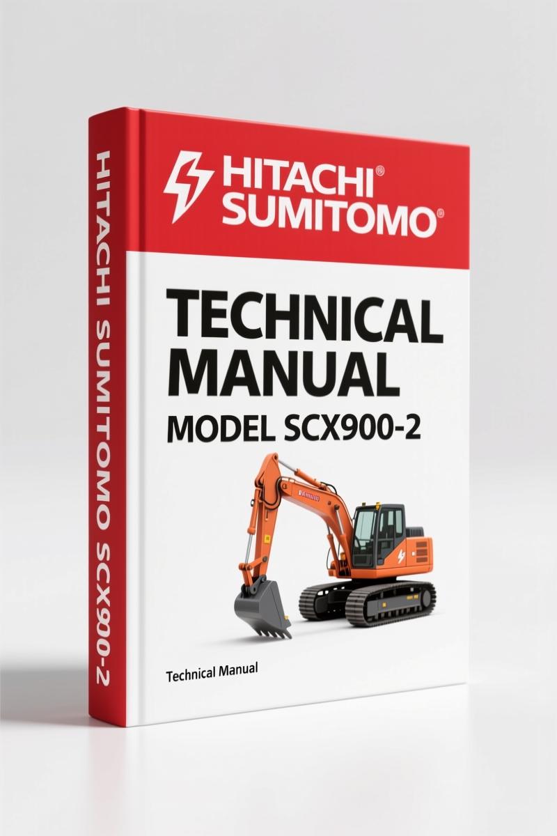 Hitachi Sumitomo SCX900-2 Technical Manual – OEM Factory Specs & Data