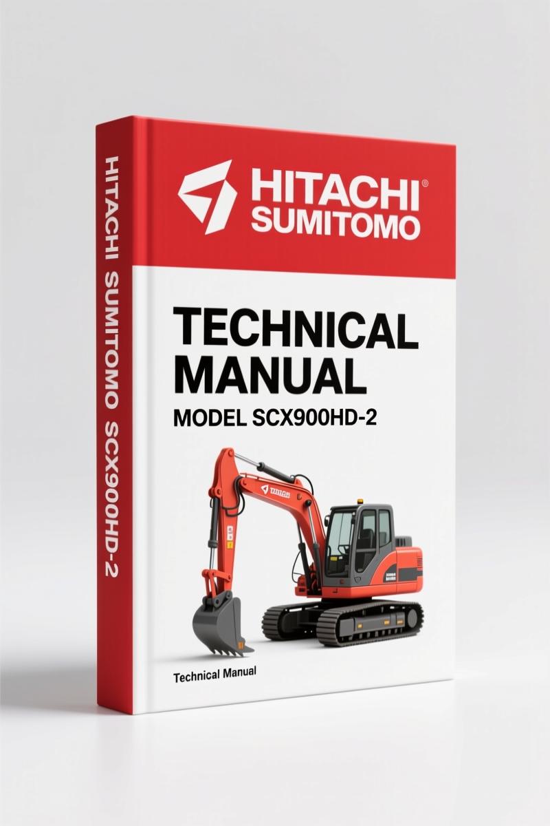 Hitachi Sumitomo SCX900HD-2 Technical Manual – Factory Specs