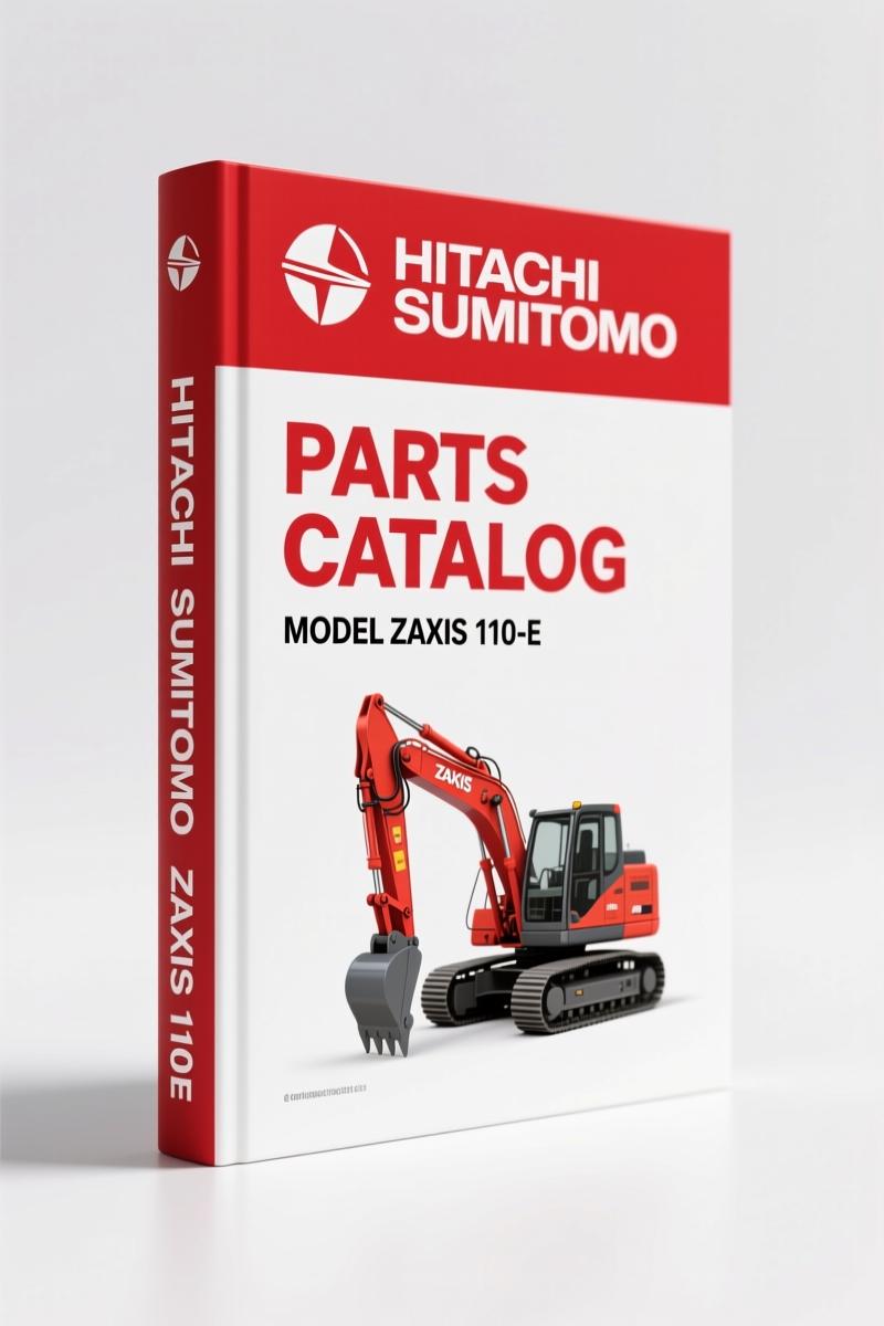 Hitachi Sumitomo ZAXIS 110, 110M, 110-E Parts Catalog – 638 Pages