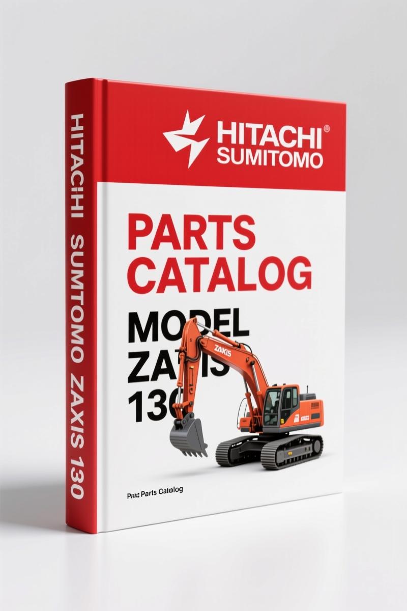 Hitachi Sumitomo ZAXIS 120, 120-E, 130, 130H, 130K Parts Catalog