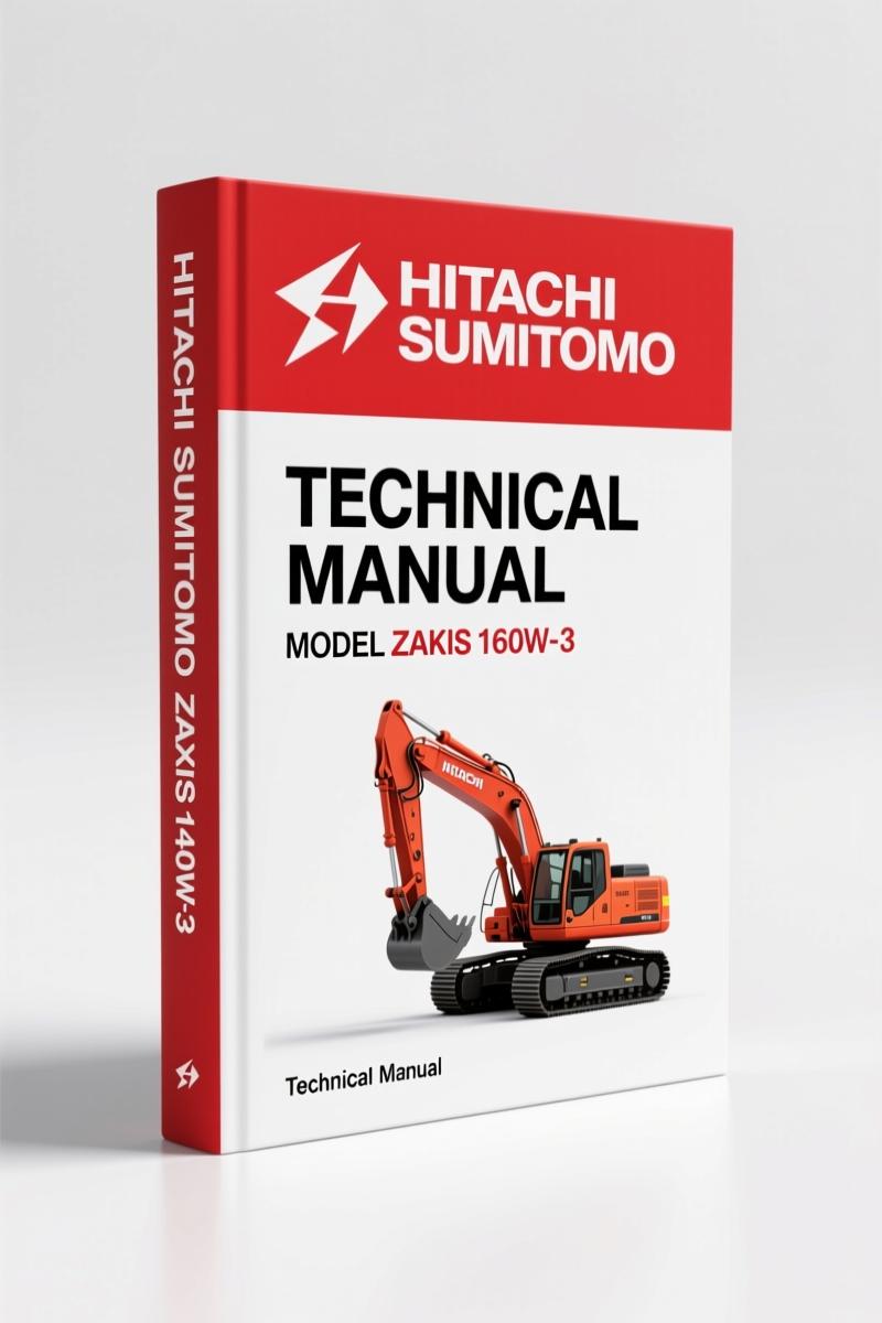 Hitachi Sumitomo ZAXIS 140W-3 2007 Technical Manual - 516 Pages