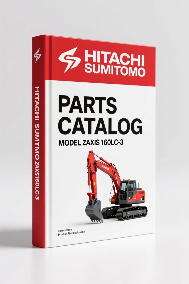 Hitachi Sumitomo ZAXIS 160LC-3 Parts Catalog – 196 OEM Pages