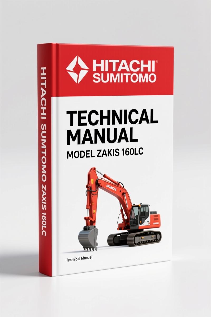 Hitachi Sumitomo ZAXIS 160LC Technical Manual – 27-Page Factory Spec Document