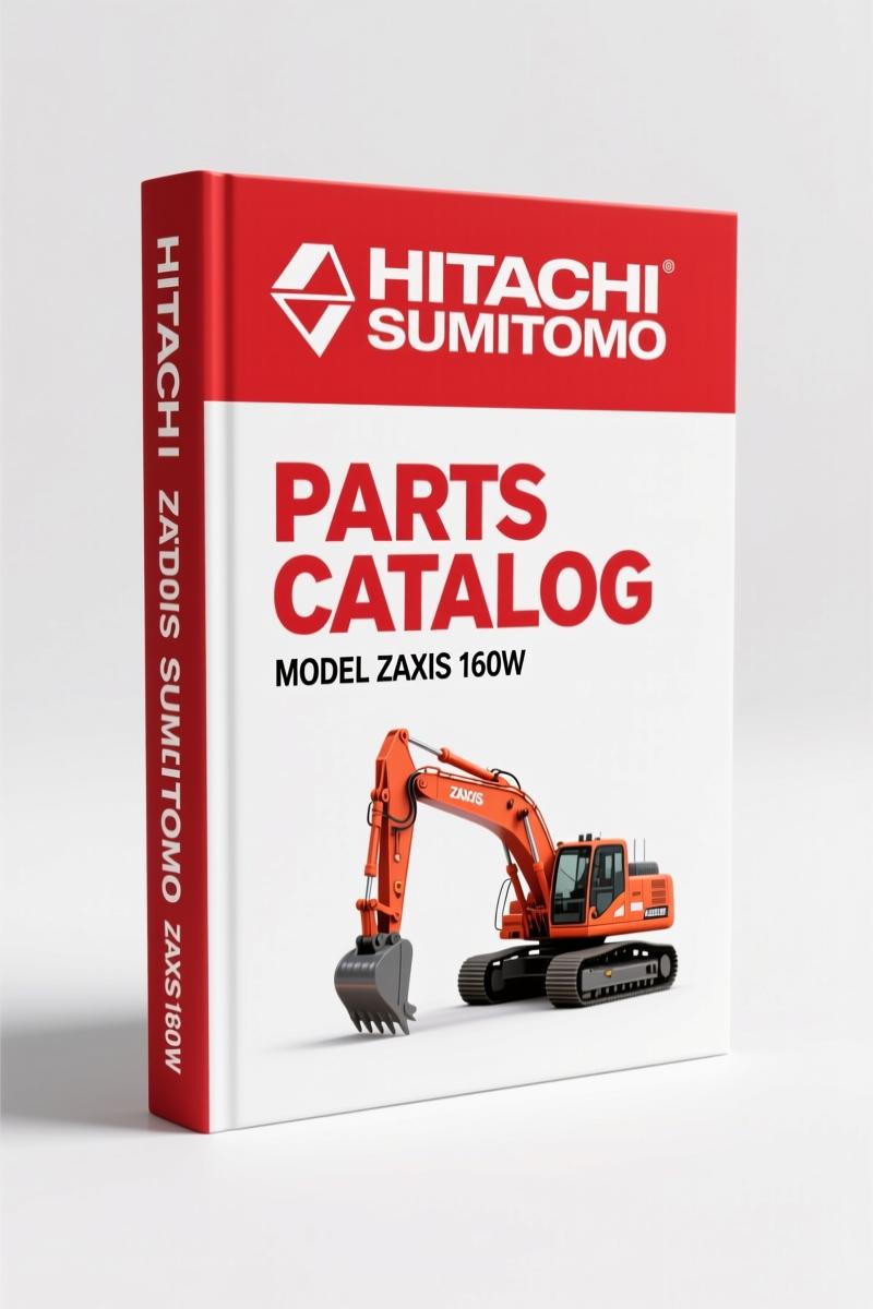 Hitachi Sumitomo ZAXIS 160W Parts Catalog – 363 Pages OEM