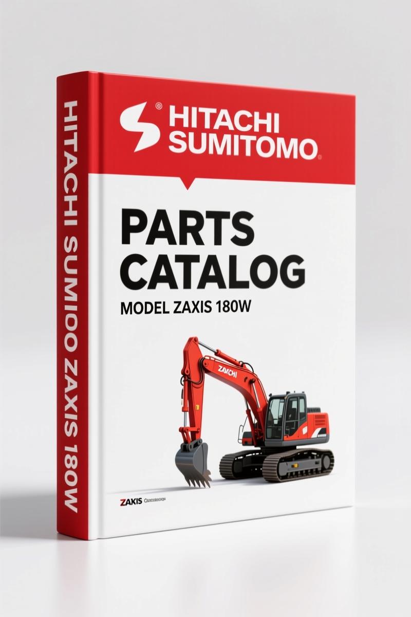 Hitachi Sumitomo ZAXIS 180W Parts Catalog – 290 Pages OEM