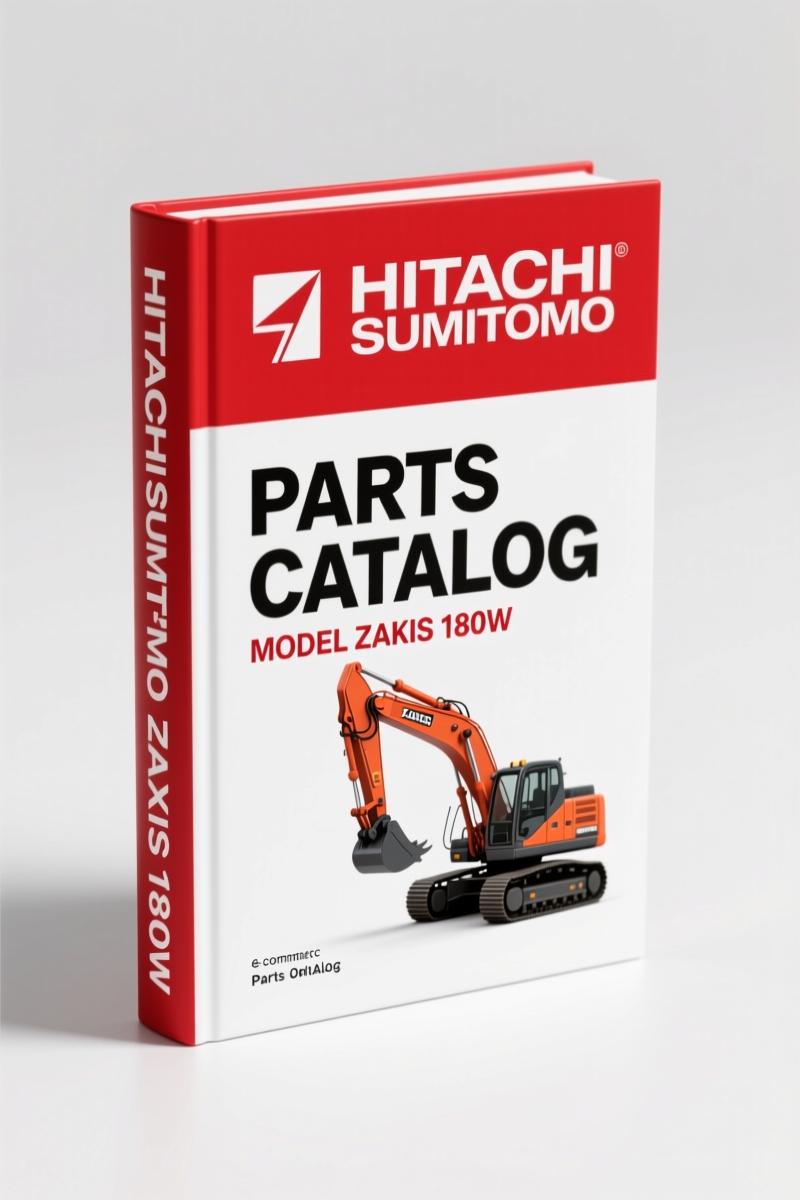 Hitachi Sumitomo ZAXIS 180W Parts Catalog – 272 Pages OEM