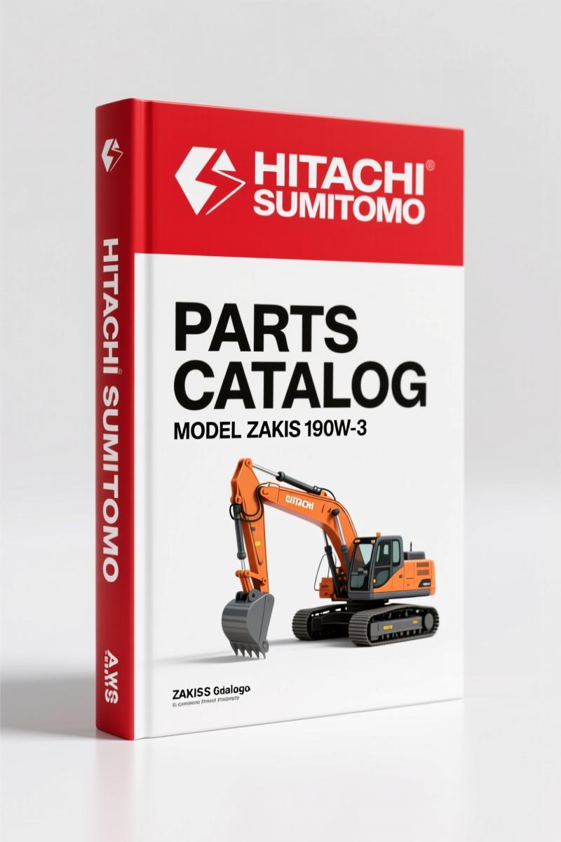 Hitachi Sumitomo ZAXIS 190W-3 Parts Catalog – 573 Pages OEM Components