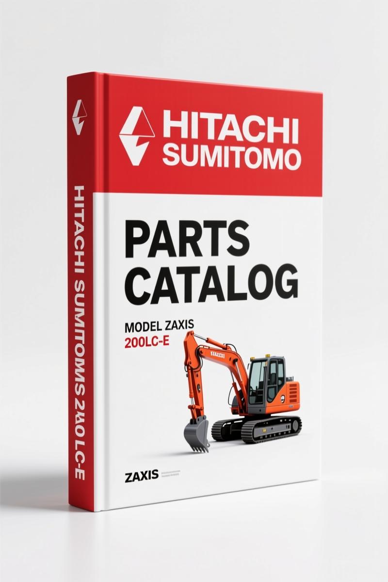 Hitachi Sumitomo ZAXIS 200-210 Parts Catalog 872p OEM