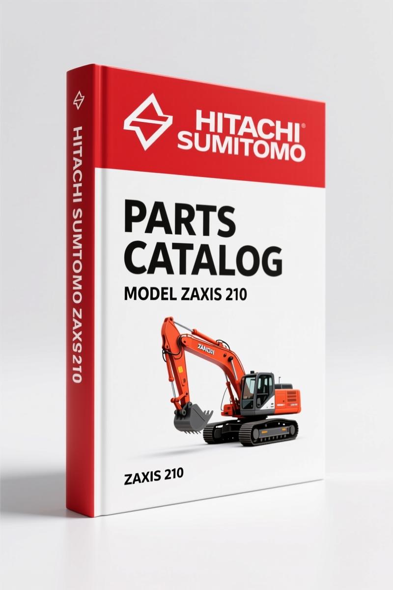 Hitachi Sumitomo ZAXIS 200-240 Parts Catalog 872 Pages OEM